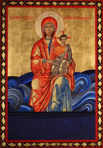 Mary Help of Christians Icon received October 2021